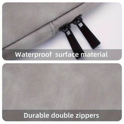 11 13 14 15 Inch Laptop PU Leather Protective Tablet Bag Computer Pouch Case Storage Bags Slim Laptop Sleeve for Macbook Perfect