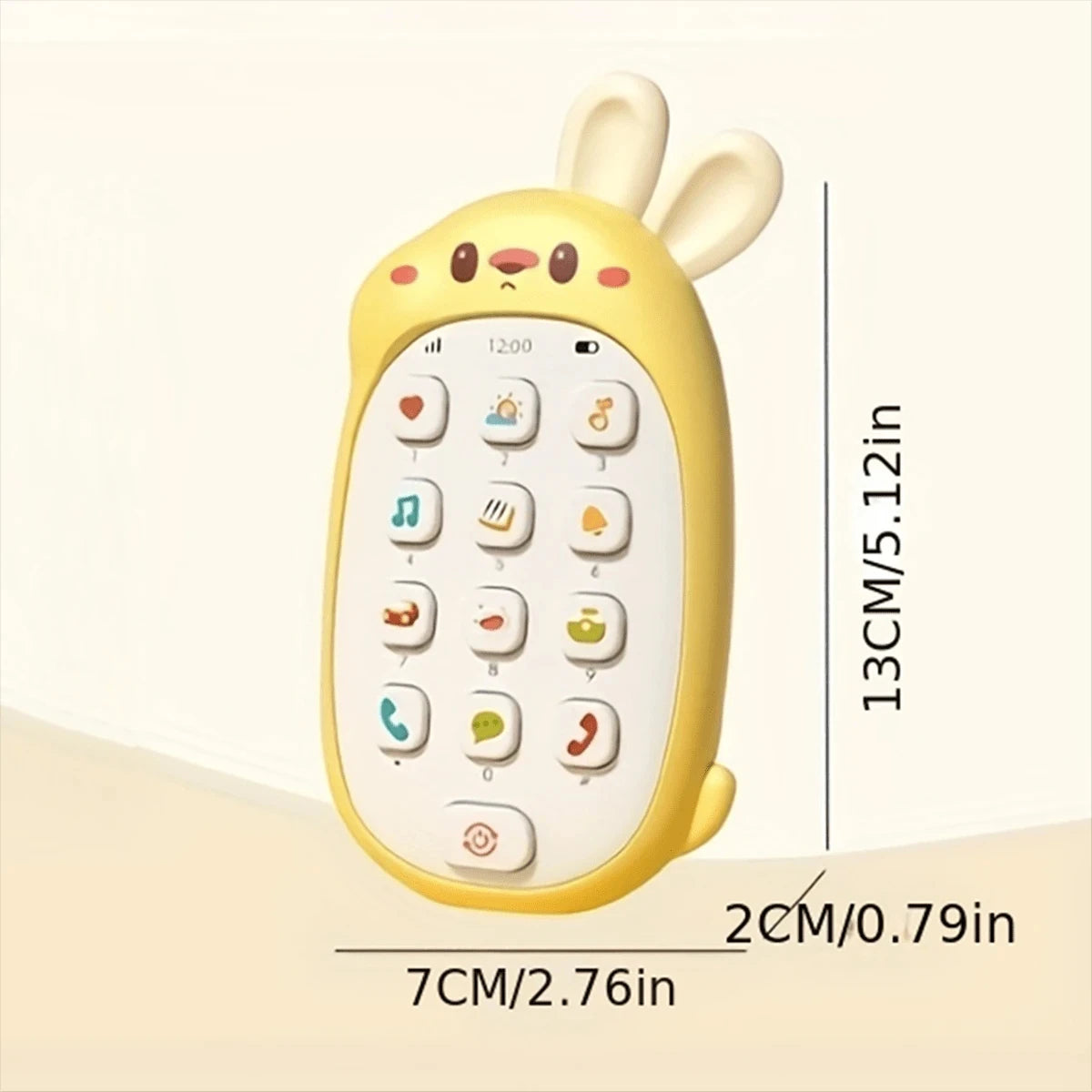 Cute Musical Learning Toy Phone For Children: Engaging, Educational Interactive Play Perfect Gift For Kids