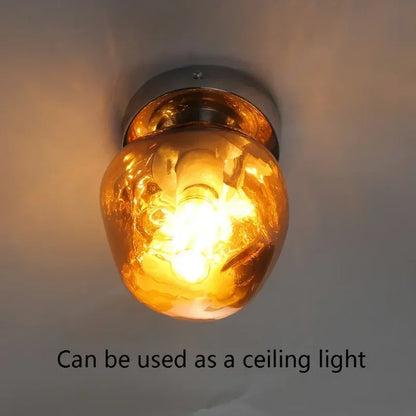 Lava Wall Lamp Glass Background Wall Decorative Nordic Living Room Lamp Bedroom Bedside Lamp Staircase Bar