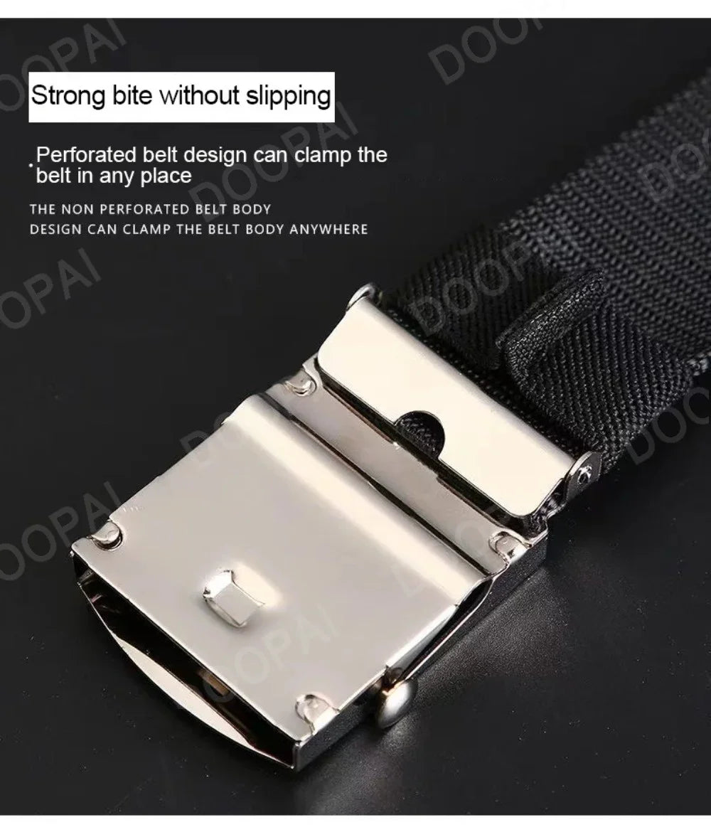 Men Belt Army Outdoor Hunting Tactical Belt Belt Versatile Nylon Canvas Pant Belt Casual Belt for Men for Nylon Male Luxury Belt