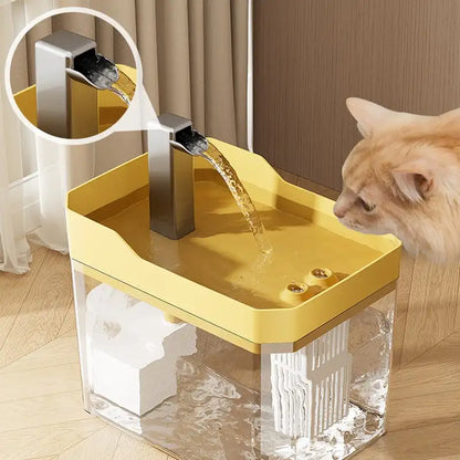 1.5L Automatic Cat Water Fountain Auto Filter Pet Drinker USB Automatic Water Drinking Fountain Dispenser live Water Circulation