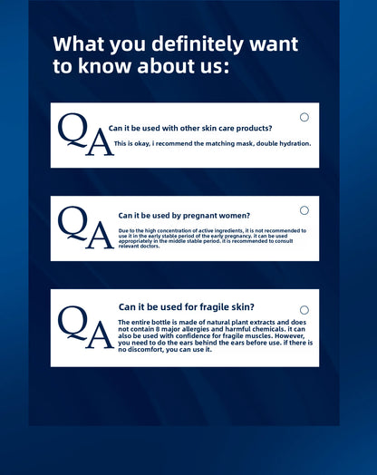 Hyaluronic acid Serum Anti-Aging Moisturizing Shrink Pores Hydrating Whitening Essence For Microneedle Instruments Skin Care