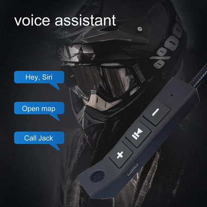 Bluetooth Motorcycle Helmet Headset BT5.0 Wireless Riding Headphone Automatic answering of incoming calls Moto Earphone