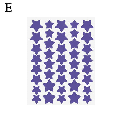 40pcs Colorful PE Pimple Patches Cute Star Shaped Pimple Cover Sticker Invisible Pimple Cover Removal Pimple Patch