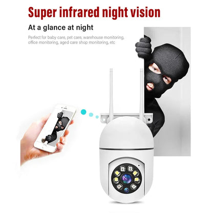 IP Camera A7 Wireless Monitoring Camera 360 Degree Intercom 1080P Home Security Camera Remote HD Night Vision Camera