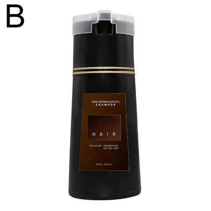 Nova Hair Dye Shampoo, Nova Hair Instant Dye Shampoo, Trynova Hair Shampoo, Hair Color Shampoo For Women And Men 200ml W1B4