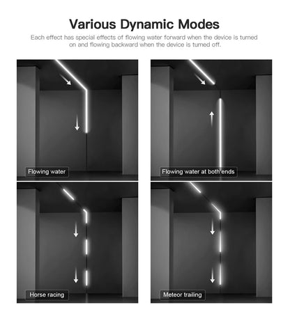 Smart WS2811 IC LED Strip Light Horse Running Chasing Effect Individual Pixel LED Addressable Control With Remote Panel Switch