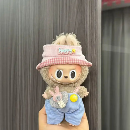 Labubu Doll Costume Set 15-17cm Cartoon Cute Dressing Up, Climbing Clothes Skirt Labubu Costume Accessories Replacement Props