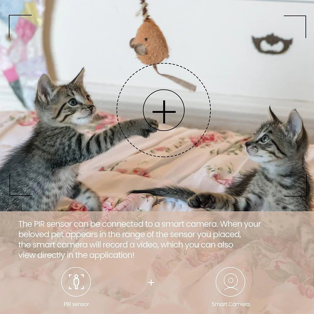 Zigbee 3.0 Human Motion Sensor Smart Home PIR Motion Sensor Infrared Detector Smart Life App Security Alarm Sensor Need Gateway