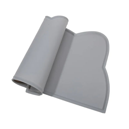 Silicone Pet Feeding Dog Cat Bowl Food Mat Non-Stick Waterproof Pet Food Feeding Pad Puppy Feeder Tray Water Cushion Placemat