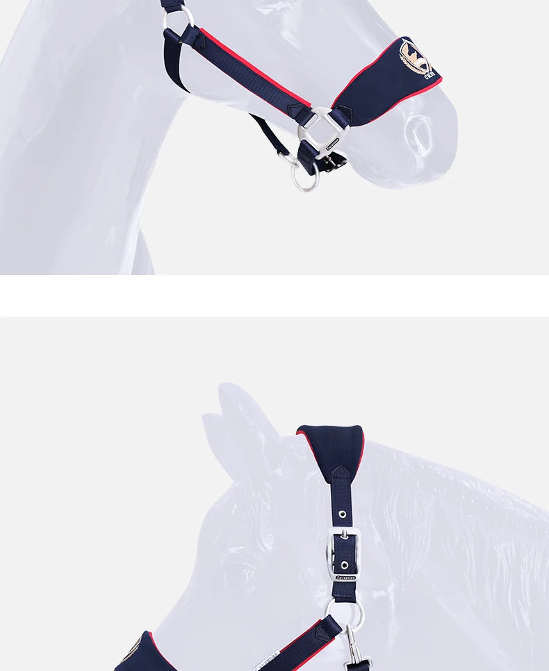 Hight Quality Equestrian Halter Anti-wear Adjustable Bridle when horse riding saddlery tools outdoor sports equipments