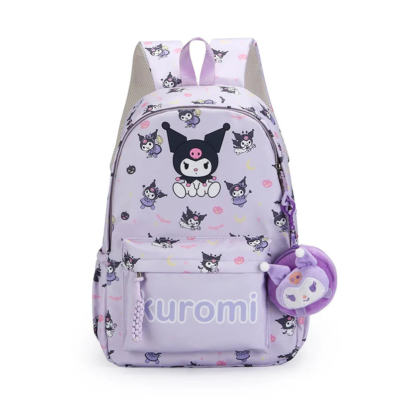 New style trendy student schoolbag cartoon print cute large capacity backpack fashionable middle school student backpack