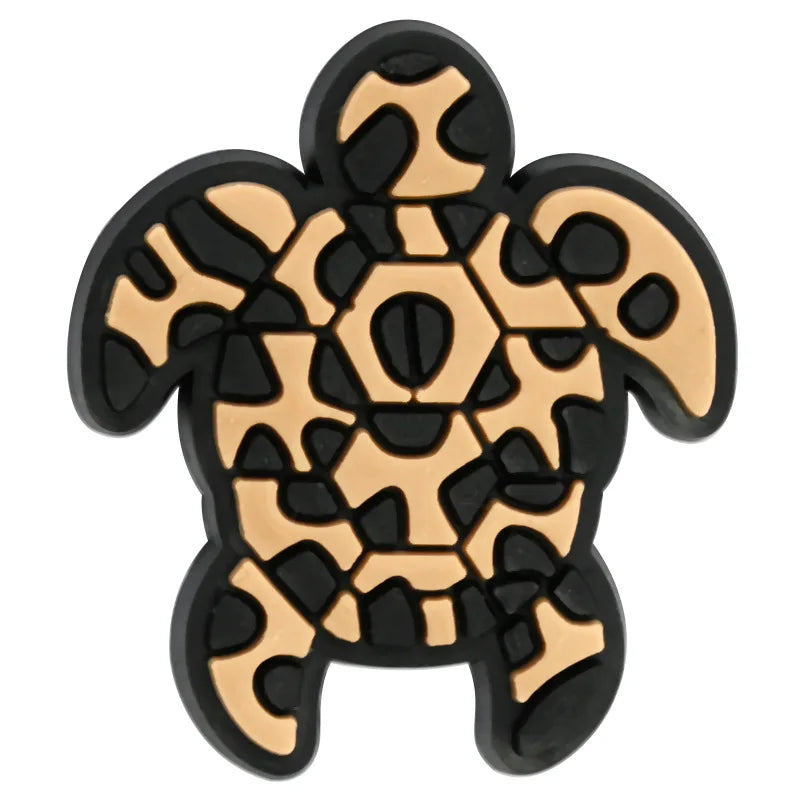 Leopard Print Shoe Charms for Crocs Pin Accessories Decoration Bracelet Wristband PVC Pin Women Party Gifts