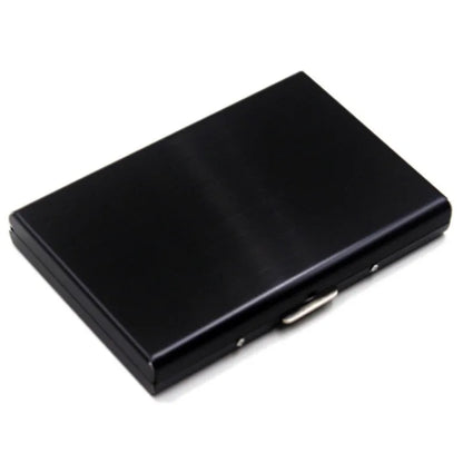 Men RFID Card Holder Blocking Aluminum Metal Slim Wallet Money Bag Anti-scan Credit Card Holder Thin Case Small Male Purses