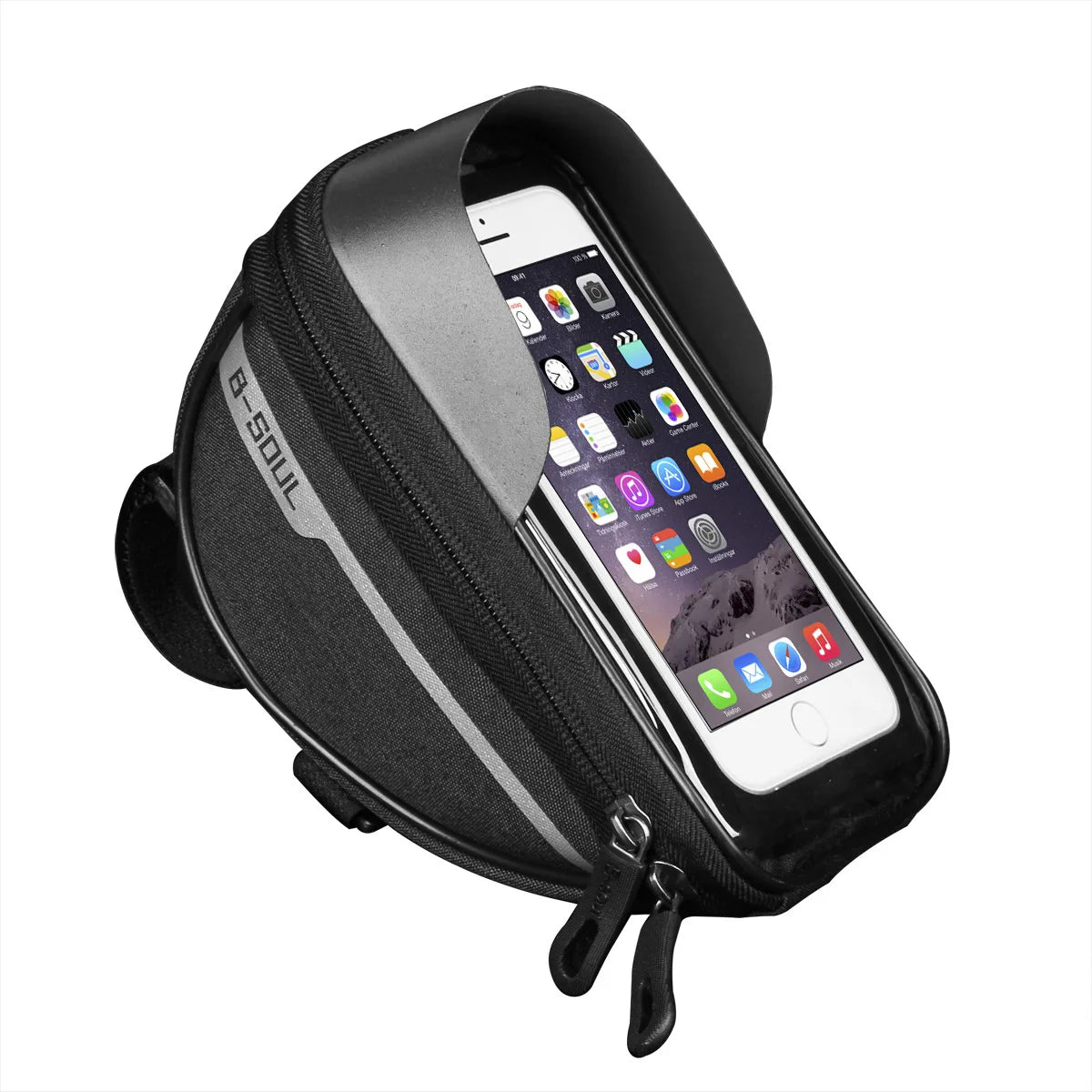 Bicycle Bag Can Hold Mobile Phones Installed on Bicycles Convenient and Easy to Use