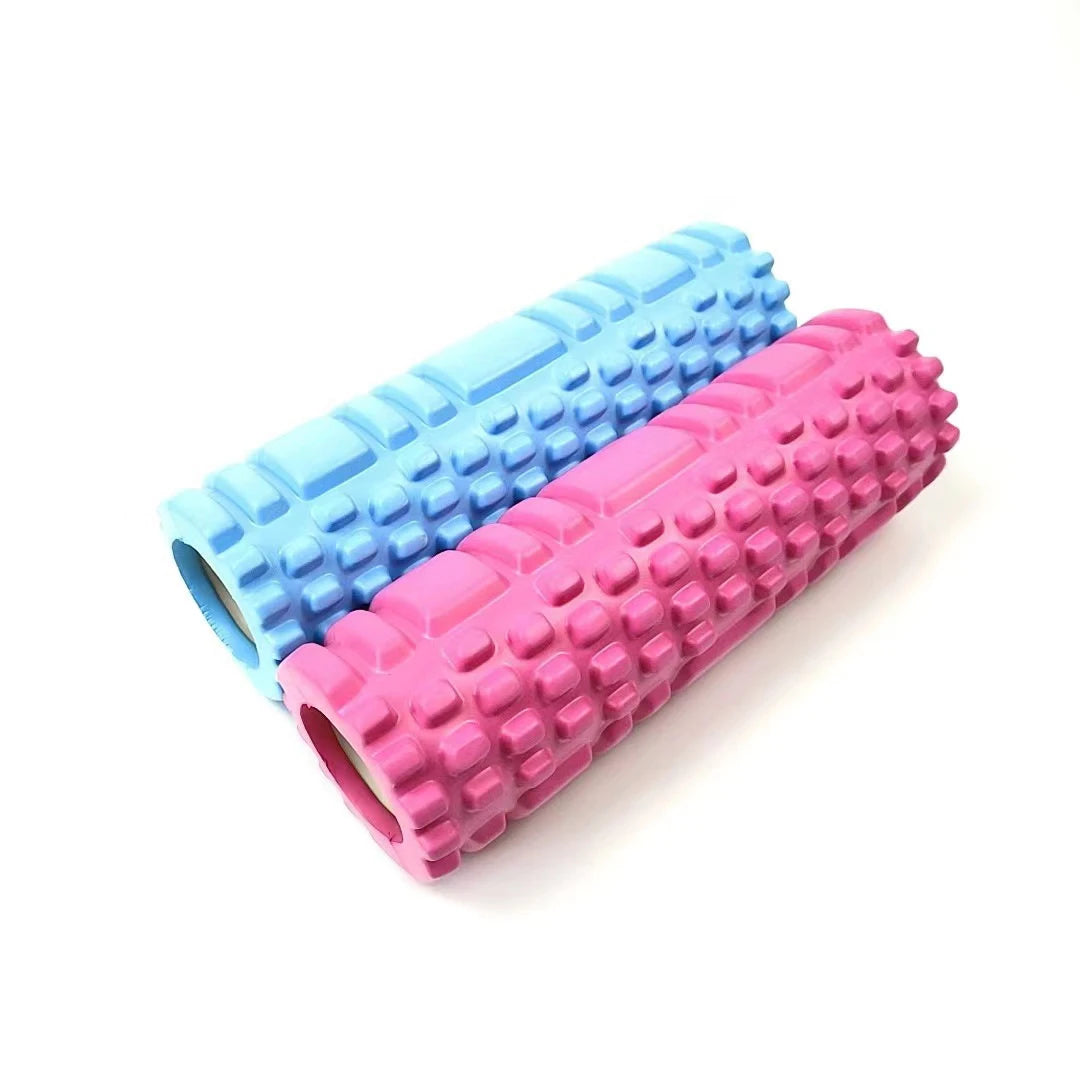 Mini Foam Roller Yoga Column Gym Fitness Pilates Foam Roller Exercise Back Massage Roller Body Stretching Fitness Massage 25.5cm