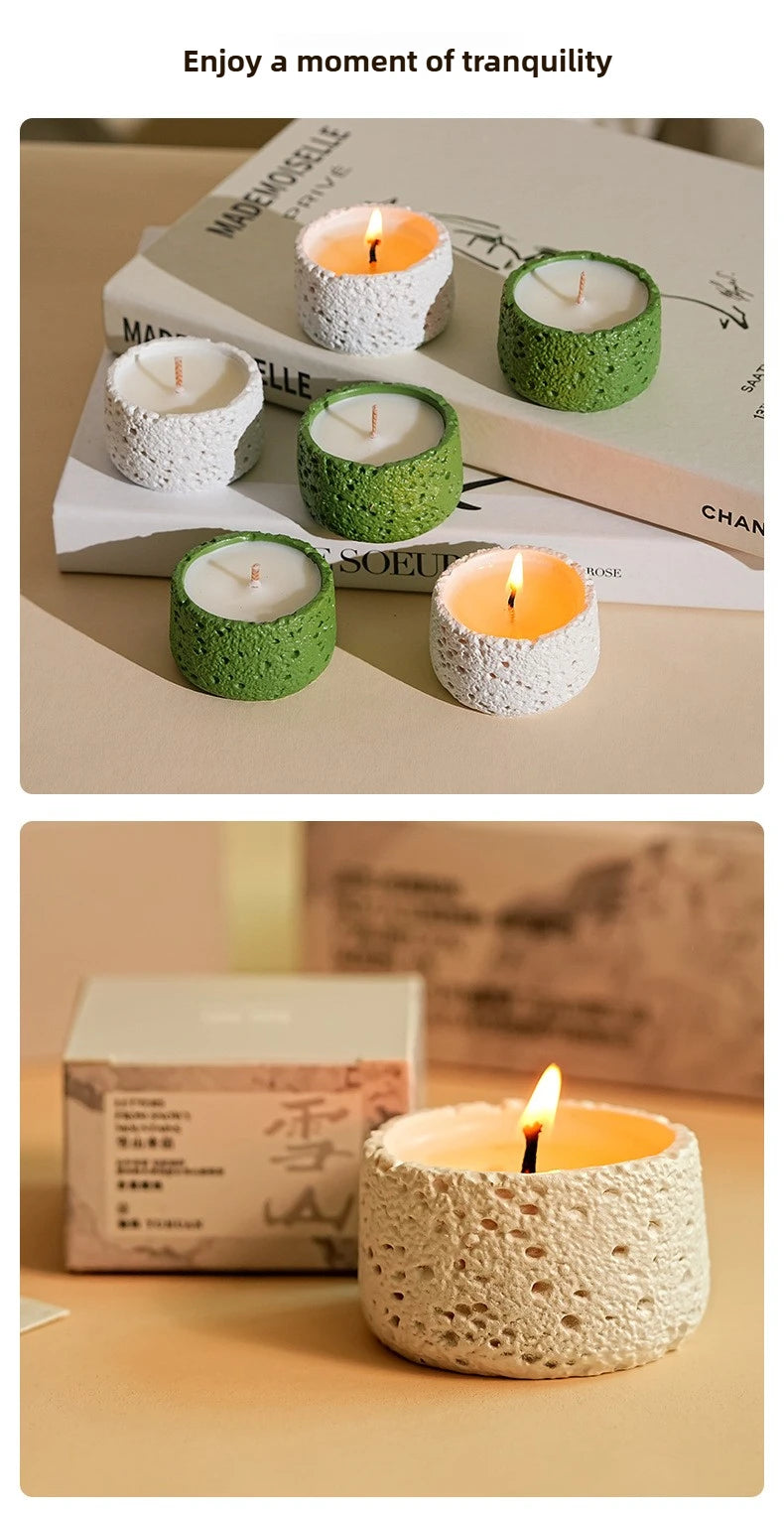 Premium Aromatherapy Scented Candles - Handmade Soy Wax Candles for Relaxation and Home Decor - Long-Lasting Fragrance ﻿