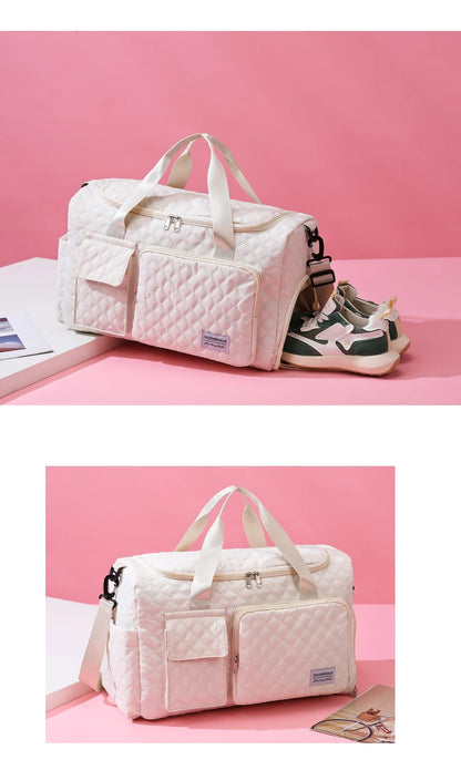 Fashion Travel Bag Handbags Large Capacity Carry On Luggage Bags Men Women Shoulder Outdoor Tote Waterproof Sport Gym Bag