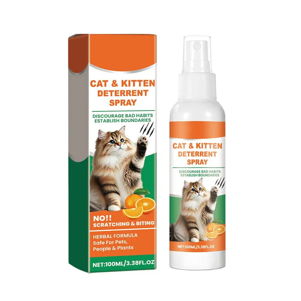 2PCS Cat Repellent Spray Keep Pets Away From Anti-scratching And Anti-chewing Household Spray Pet Accessories 100ML