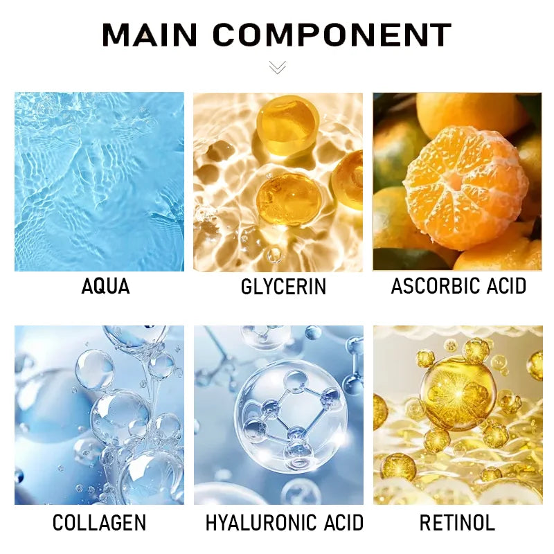 Retinol Cream, Retinol Collagen Cream, Vitamin C Moisturizer, Retinol Moisturizer, Suitable for Sensitive Facial Skin