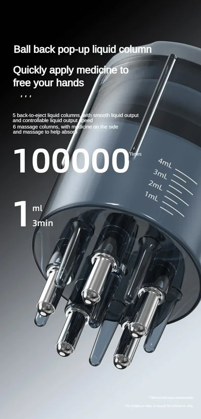 Scalp Applicator Liquid Comb for Hair Scalp Treatment, Essential Oil, Liquid Guiding Massager, Hair Growth Serum Oil, Apply