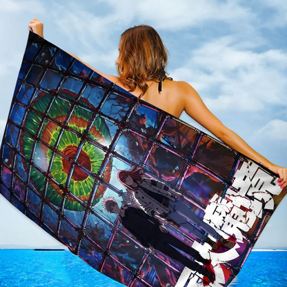 Anime Heavenly Delusion Cartoon Beach Towel Cute Kawaii Room Decor Bath Girls Children Hand Towels For Bathroom Shower