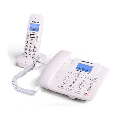 cordless Answering Machine 2.4G Corded Phone Handset  office home hotel Long Range Wireless Telephone 1- 4 handstes table phone