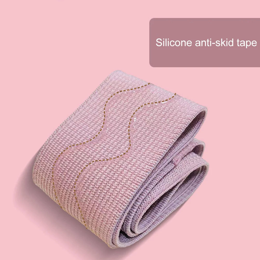 Resistance Booty Bands Anti-Slip Elastic Workout Bands Portable Glute Thigh Elastic Bands for Home Workout