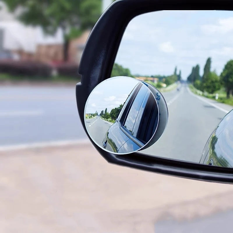 Car Rearview Mirror 360° Small Round Mirror Auto Accessories