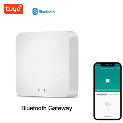Tuya ZigBee 3.0 Smart Hub, Wireless/Wired Gateway Bridge for App Voice Remote Control, Works with Alexa Home Assistant