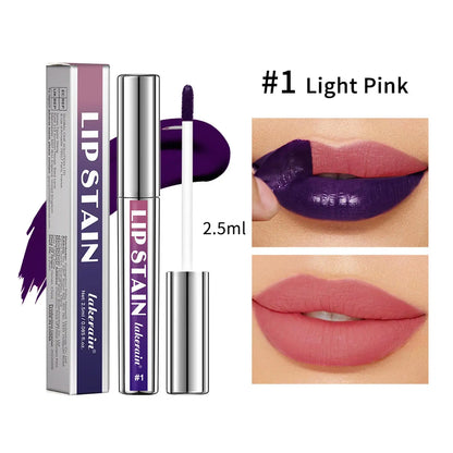 Peel Off Lip Stain Reveal Long Lasting Waterproof Pink Lip Tint Transfer Proof Non Stick Cup Natural Lip Stain Women's Cosmetics