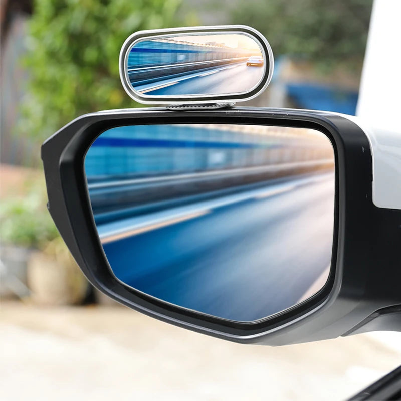 Car Blind Spot Mirror 360° Adjustable Wide Anger Parking Assitant Auto Rearview Safety Universal Car Mirror Car Accessories