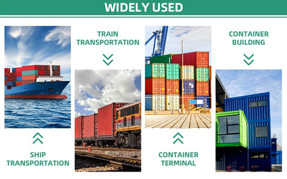 4 Pack Shipping Container Anchors Shipping Containers Side Twist Lock Shipping Container Tie Downs for Anchoring to Rock Floor