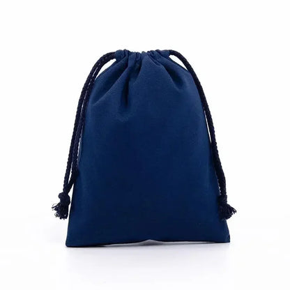 Reusable Drawstring Storage Bags, Organizer Pouch for Jewelry, Toys, Cosmetics Cotton Linen Drawstring Pouches Dustproof Sacks