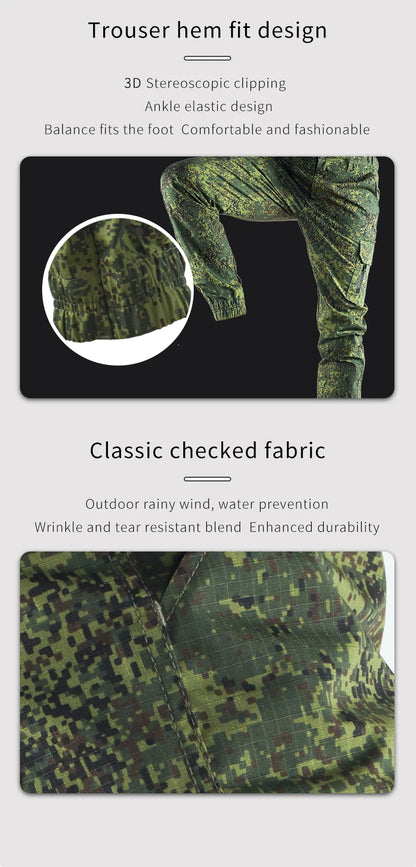 Mege Tactical Cargo Pants Joggers Outdoor Ripstop Working Hiking Hunting Trousers Men's Streetwear