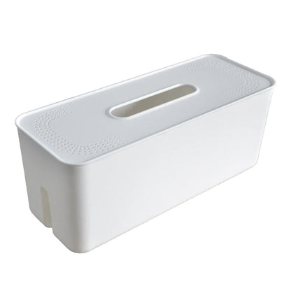 Cable Storage Box, Network Line Storage Bin, Desktop Bag, Charger Socket Organizer, Power Strip Wire Case Management