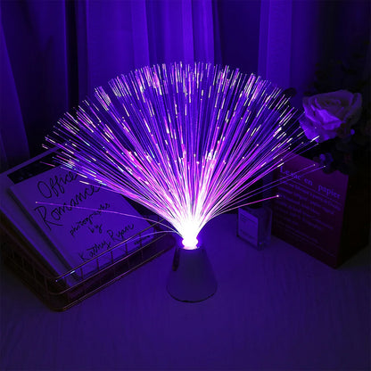 LED Fiber Light Colorful Optic Lamp Party Energy-Saving LED Night Light Atmosphere Lamp Wedding Party Decorative Light