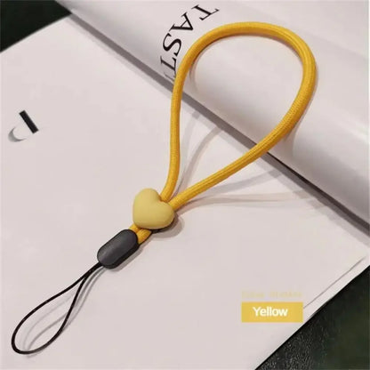 New love Mobile Phone Phone Strap Colorful Adjustable Short Wrist Strap Elastic Mobile Phone Lanyard Phone