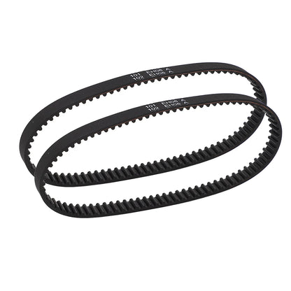 2 Pcs Vacuum Belt 1611129 Rubber Vacuum Cleaner Replacement Belt for Bissell ProHeat 2X Revolution Pet Pro