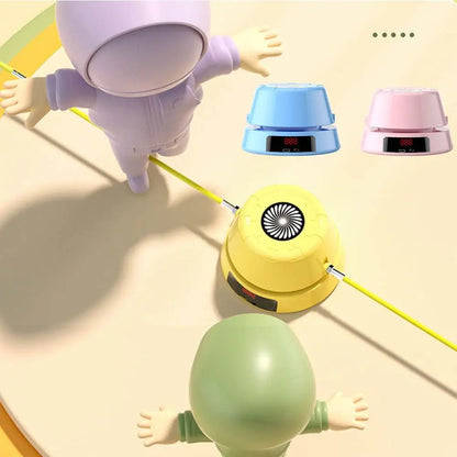 Digital Counter Electric Rope Skipping Machine Training Toy Remote Control Automatic Jump Rope USB Charging Adjustable Speed