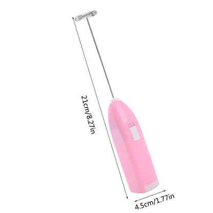 Milk Frother Handheld Mixer Electric Coffee Foamer Egg Beater Cappuccino Stirrer Mini Portable Blenders Home Kitchen Whisk Tool