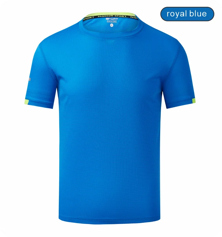 Sports Quick Drying Logo Customized T-shirt with Cool and Breathable Group Embroidery Brand Printing DIY