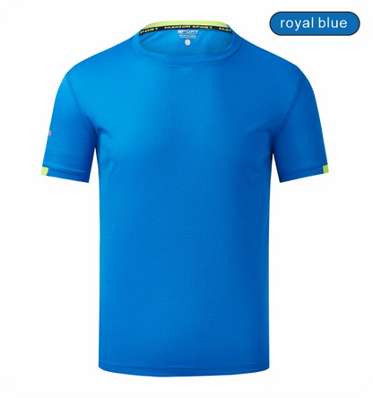 Sports Quick Drying Logo Customized T-shirt with Cool and Breathable Group Embroidery Brand Printing DIY