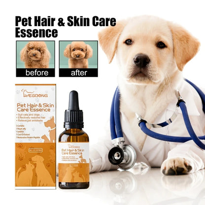 Pet Hair&Skin Care Essence Dog Hair Serum Pet Hair Serum Pet skin Repair Essence