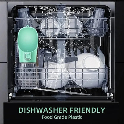 Outdoor Walking Puppy Pet Travel Water Bottle Cat Drinking Bowl Supplies Portable Dog Water Bottle for Small Large Dogs Bowl