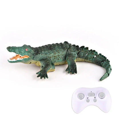 Rc Animals Crocodile Model Simulation Waterproof for Outdoor Lake Electric Remote Control Alligator Shark Children's Water Toys