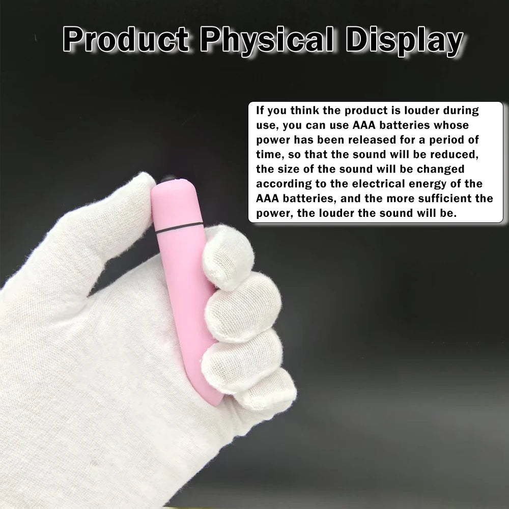 Mini Bullet Vibrator, Sex Toys, Sexy Toys, sexual toys for women, adult toys，vibrators - Single Frequency (without battery)