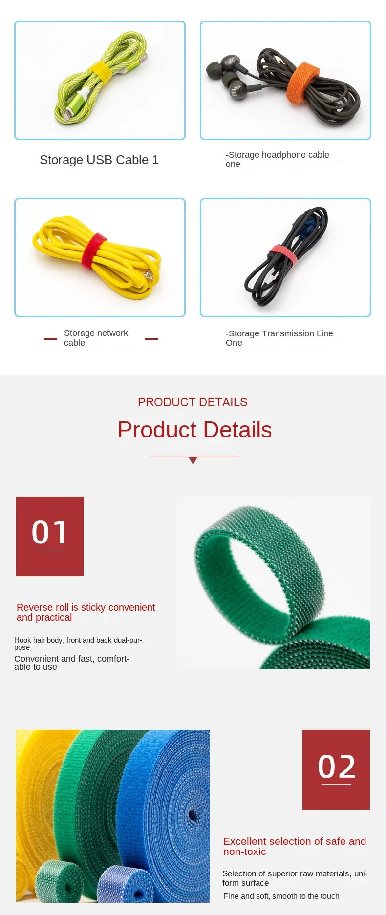 Cable Organizer Winder Management Wire Cord Organizers Cable Holder Protection For iPhone Xiaomi Cables Phone Accessories