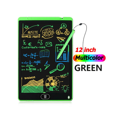 Tablets Electronic Handwriting Pad 12 inch Writing Board Drawing Tablet LCD Screen Writing Tablet Digital Graphic Toys for child