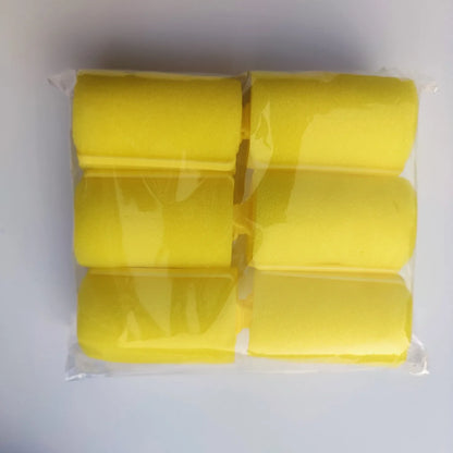 6-14Pcs/Lot Sponge Hair Rollers Foam Hair Roller Sleeping Hair Curlers Flexible Styling Curlers Sponge Curlers Random Color 2025